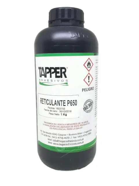 Reticulante — Adhesivos y Solventes | RIGOM